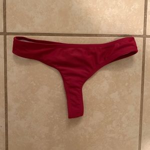 Red/Maroon Boutine LA cheeky bottoms